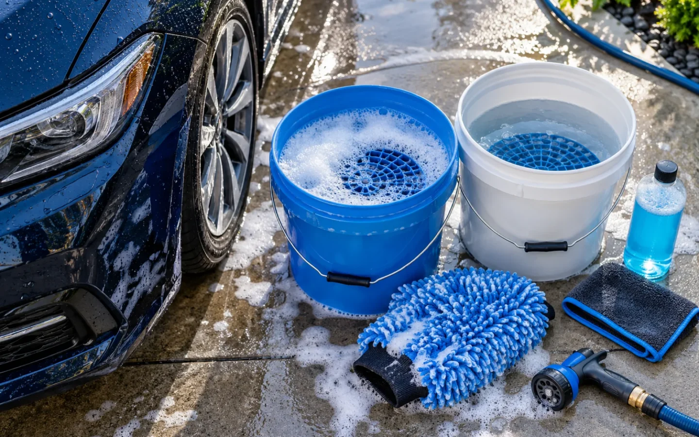 The Two-Bucket Wash Method: What It Prevents—and What It Does Not